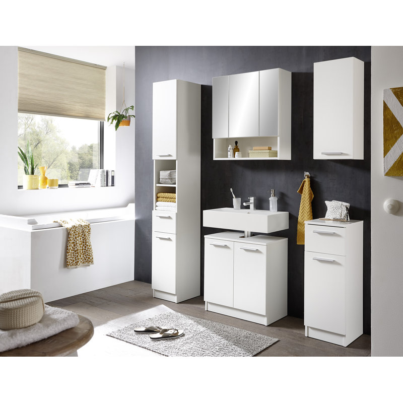 Mila Bathroom Storage Furniture Set