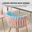 Chaise d'appoint rembourrée en velours Evanni-333893695-316044271