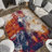 Abstract Contemporary Indoor Area Rug for Living Room, Dining Room, Bedroom-2043072974