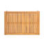 Canapés de patio confortables, ensemble de causeuse moderne en bois d'acacia pour la cour
