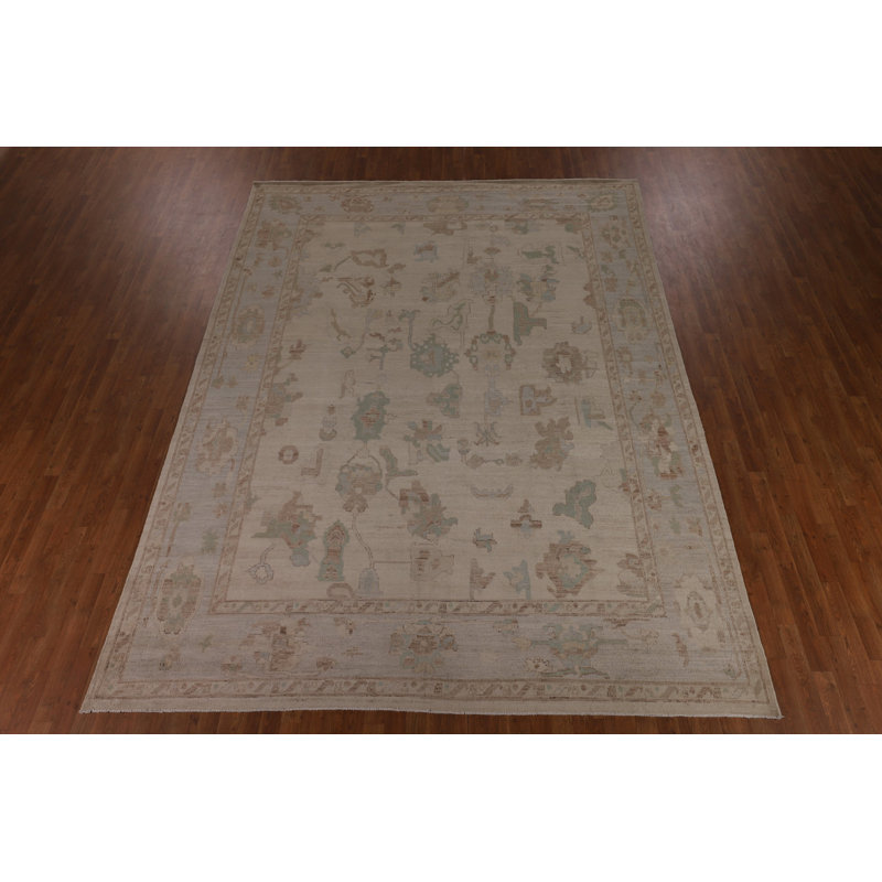 Vegetable Dye Oushak Turkish Area Rug