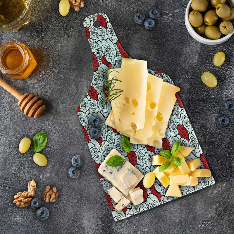 Planche à découper en verre trempé Ambesonne