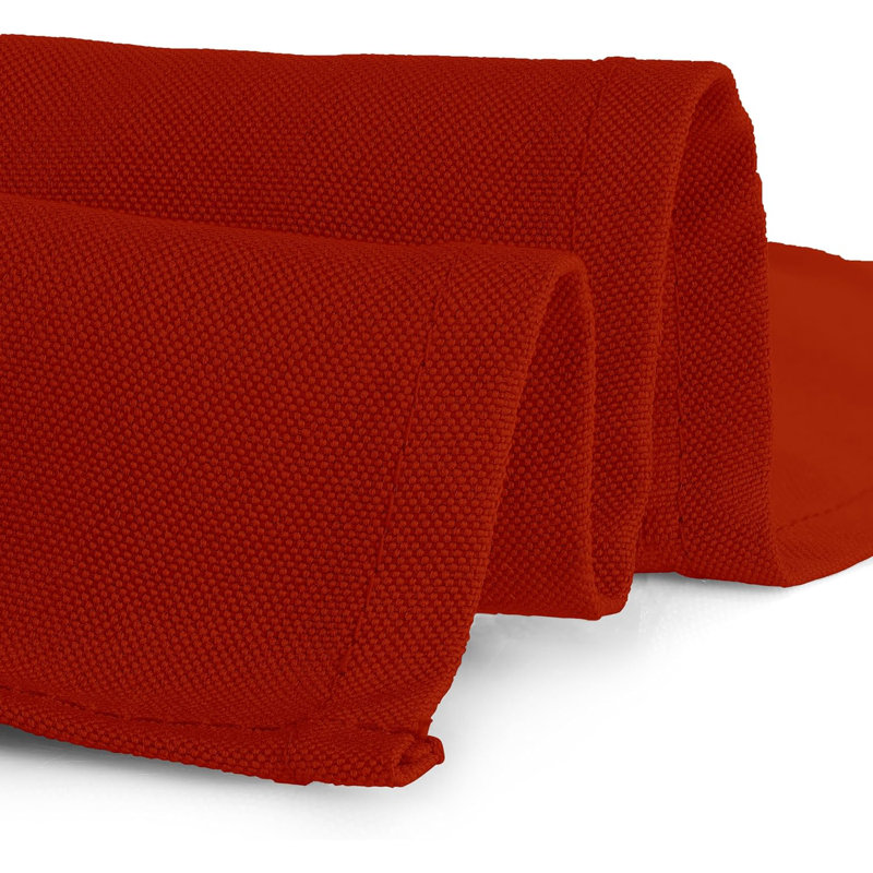 Alyea Dining Linens, 30" W x 72" L, Burnt Orange