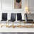 Rectangular Dining Table Set, Modern Kitchen Table With Dining Chairs-1852320101-1852320103