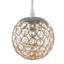 Crossman 1 - Light French Gold Pendant