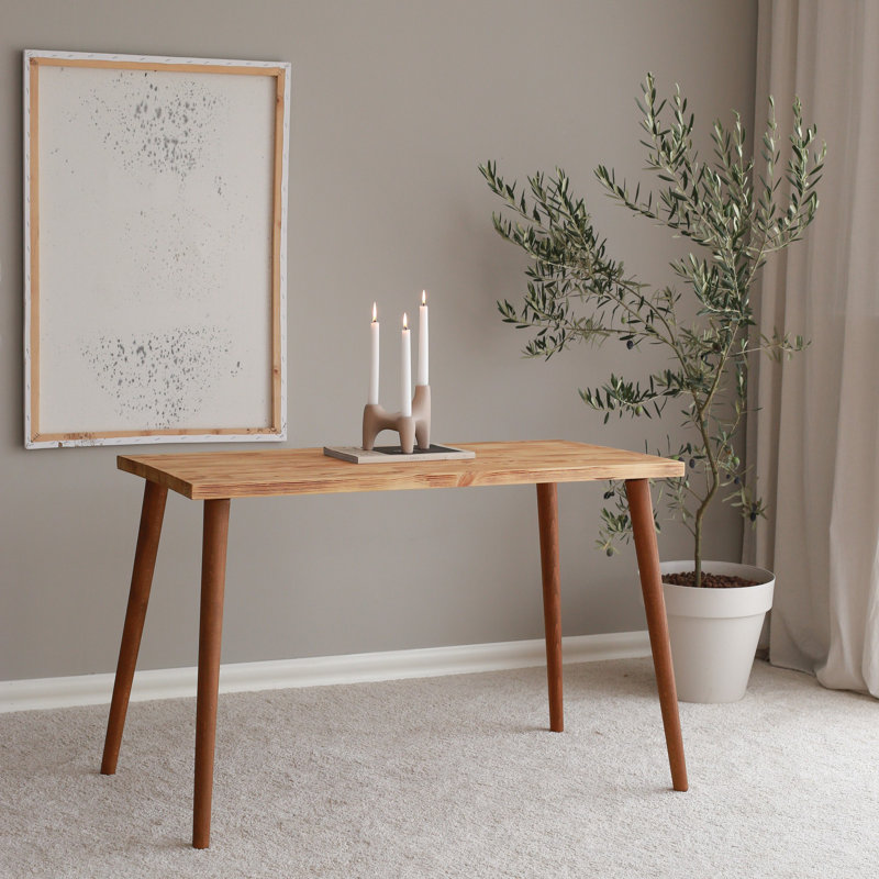 Adelbrand Solid Wood Writing Desk