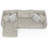 Jimmy Upholstered L-Shaped Sectional-403091180