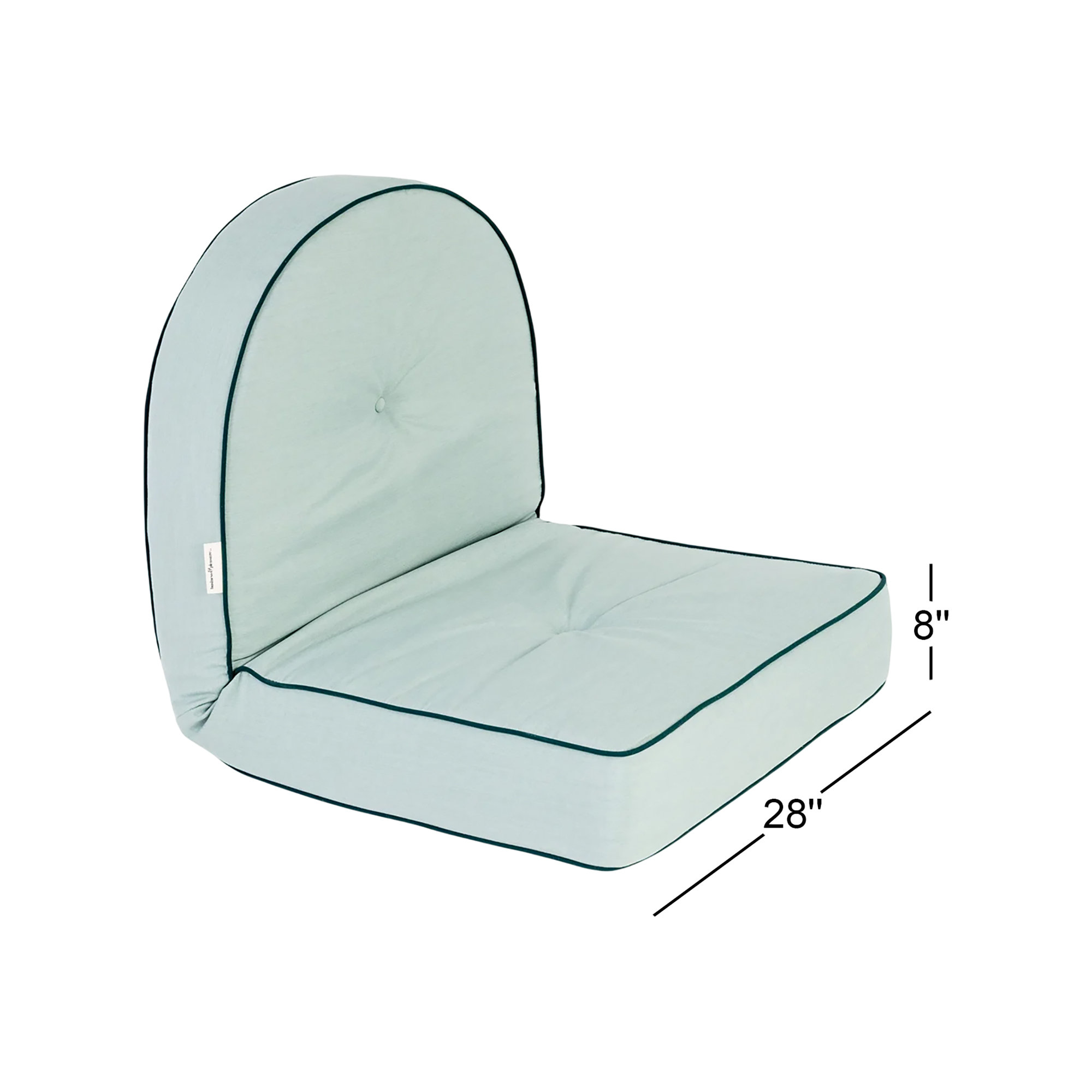 Rivie Indoor/Outdoor Throw Pillow, Green