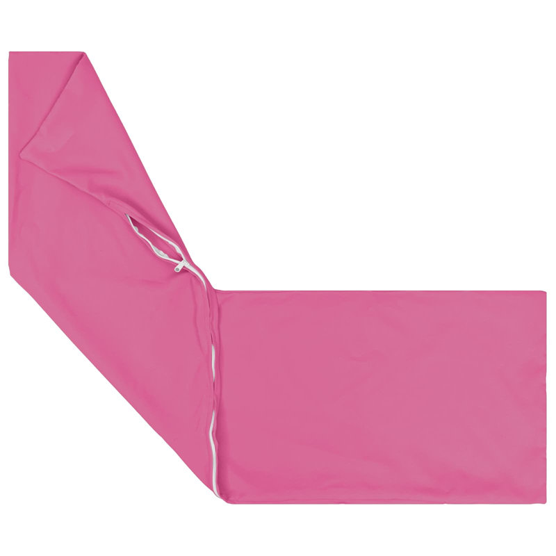 Taupe Cushion Cover, Pink, Rectangle 40cmH x 145cmW
