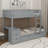 Twin Over Twin Bunk Bed With Trundle And Desk-1025984791