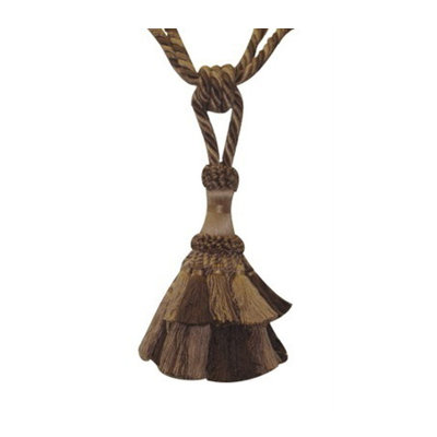 Tammie 100% Polyester Threads Curtain Tieback