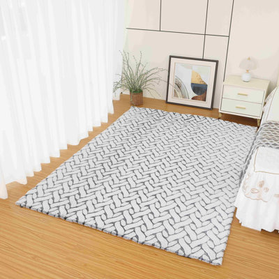 VIBE SHAGGY Rug - 5X8 (5'2"X7'5"), Lines