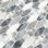 Selara Hexagon 12 in. x 14 in. Natural Stone Metal Blend Mosaic Wall Tile