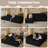 New Boneless Sectional Couch for Small Spaces – Deep Seat Upholstered Cloud Couch with Left Facing Chaise, No Assembly Required, Perfect for Living Rooms, Black-86889036