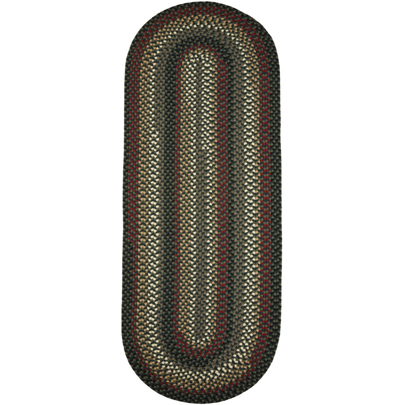 Mako Synthetic Geometric Rug, Runner 2' x 8'
