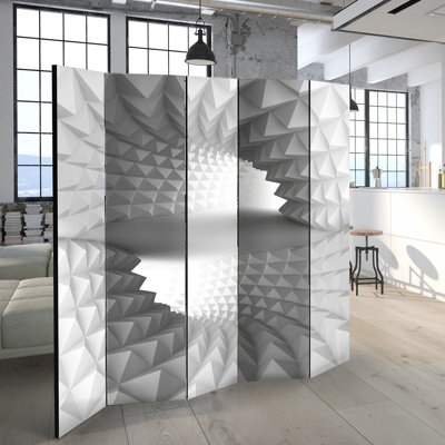 Bader Solid Wood Folding Room Divider