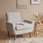 Chaise d'appoint rembourrée avec accoudoirs roulés-1060416596