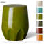 Tabouret de jardin en céramique Varrick