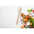 Tovolo Spatulart Vegetable Garden Silicone Spatula with Wood Handle