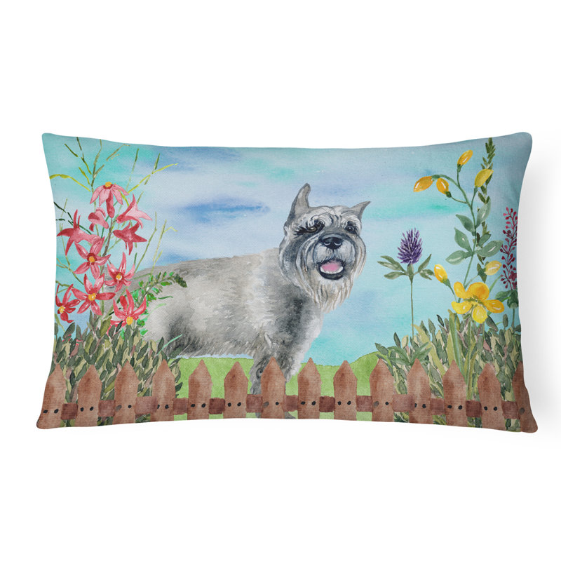 Coussin intérieur / extérieur Schnauzer Spring