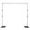10 ft H x10 ft W Pipe & Drape Set Framework Only with Adjustable Upright