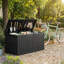Boîte de rangement d'extérieur en résine Balconera-128794815-128794817