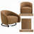 Stembridge Accent Chair w/Swivel