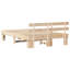 Bed Frame With Headboard Solid Wood Pine-1574490359-1574490357