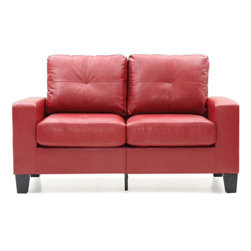 Causeuse modulaire Newbury, Rouge