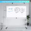 Tableau blanc effaçable à sec sur roulettes 72 po x 40 po