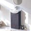 Ensemble de meuble-lavabo simple 18 po gris