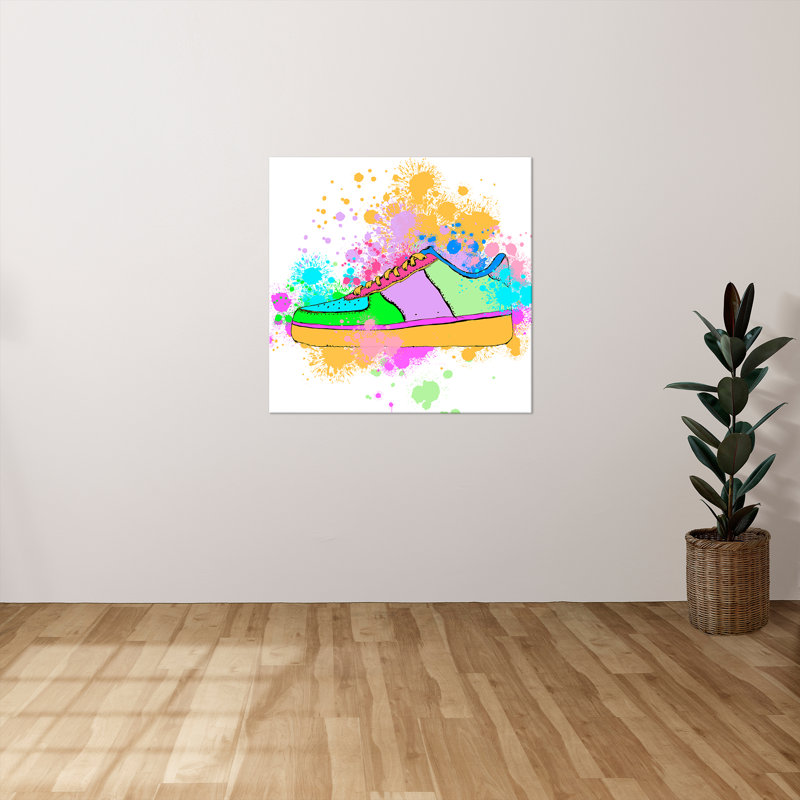 "Walking On Air" par Daniela Santiago, reproduction sur toile, H 28 po x l 28 po x P 1,5 po