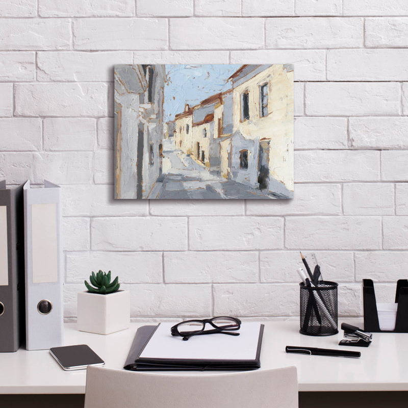«Sun-délavé 1» par Ethan Harper, art mural sur toile, H 12 po x l 16 po