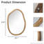 Miroirs décoratifs irréguliers