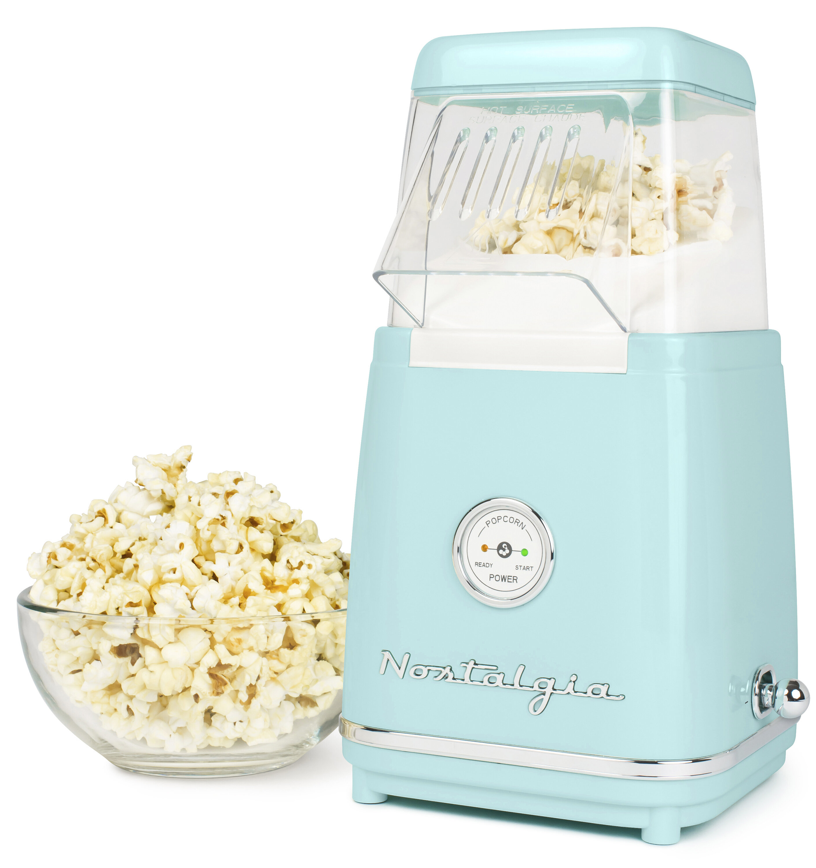 Nostalgia Electrics Nostalgia Classic Retro Healthy Hot-Air Tabletop Popcorn  Maker, Makes 12 Cups, with Kernel Measuring Scoop & Reviews