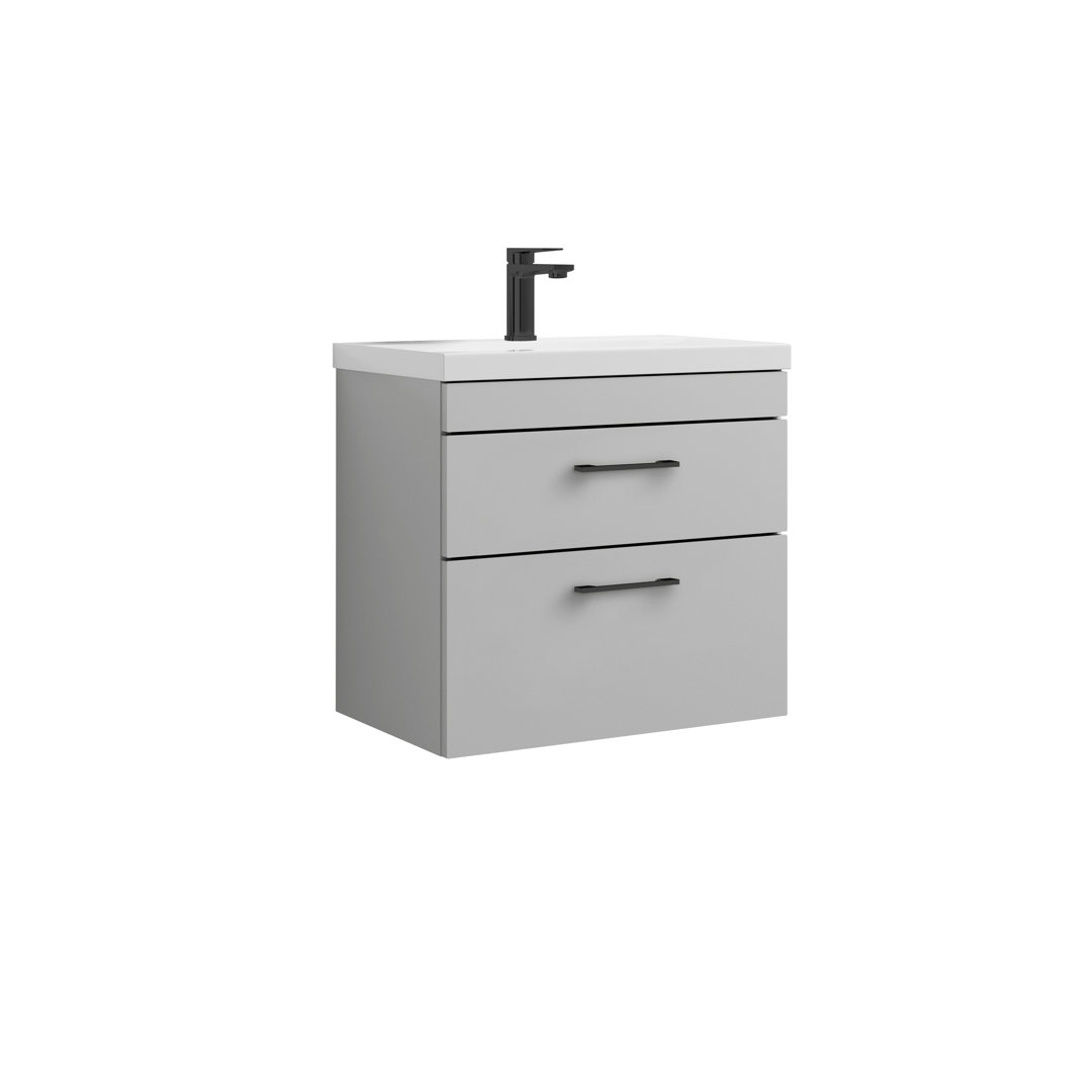 Athena 605mm Wall Hung Single Vanity Unit