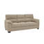 Canapé 3 places, mobilier de salon moderne, canapé en tissu texturé-792336736