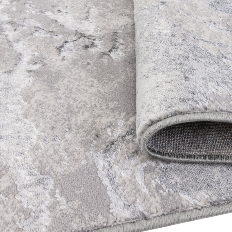 Birl Abstract Area Rug, Rectangle 200 x 275 cm