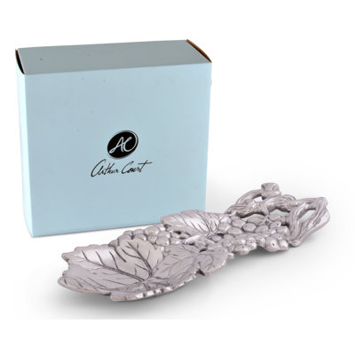 Grape Metal Rectangle Spoon Rest