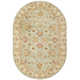 Samuel Oriental Handmade Tufted Wool Gray Blue/Beige Area Rug