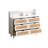 Rattan Storage Cabinet With LED Lights And Power Outlet-111654631