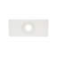Void Console Table, White Stone