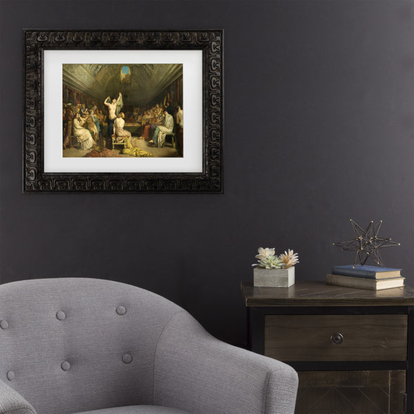 Trademark Tepidarium Framed On Canvas by Chasseriau Painting | Wayfair