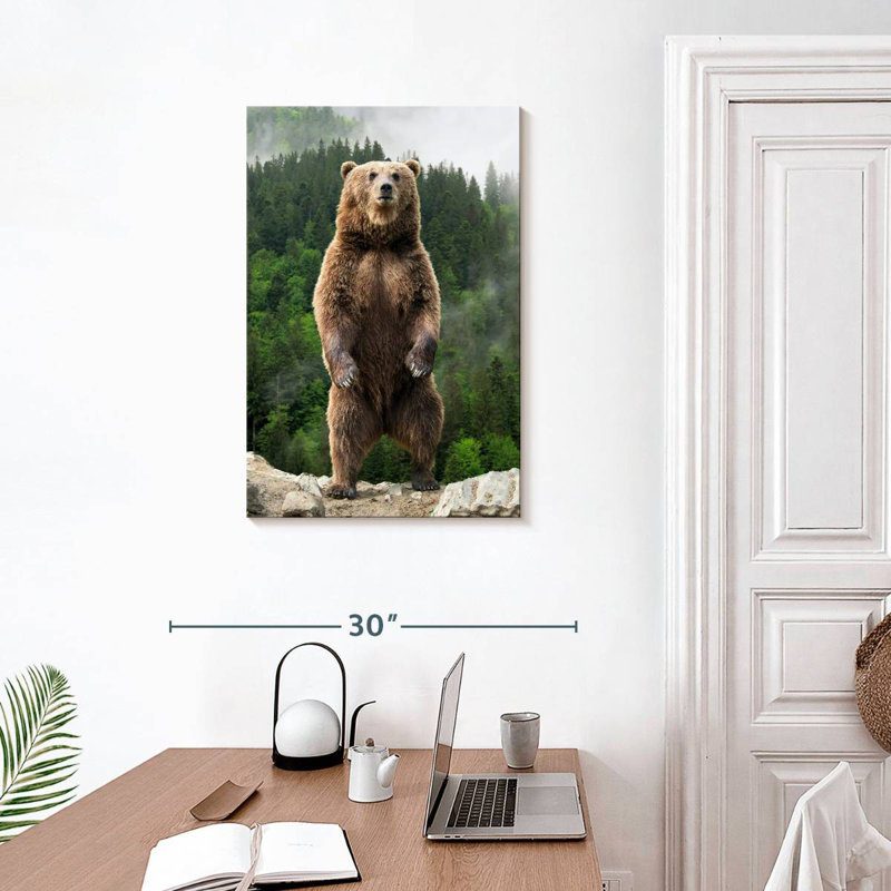 Ours brun d'Ukraine, H 30 po x l 20 po