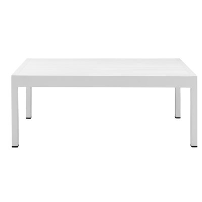 Cloud Coffee Table, Powder Coated White