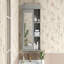Armoire à pharmacie de salle de bain avec miroir 30 po x 28 po, armoire à miroir murale avec rangement, armoire de rangement au-dessus de la toilette pour salle de bain