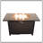 25'' H Steel Outdoor Fire Pit Table With Lid
