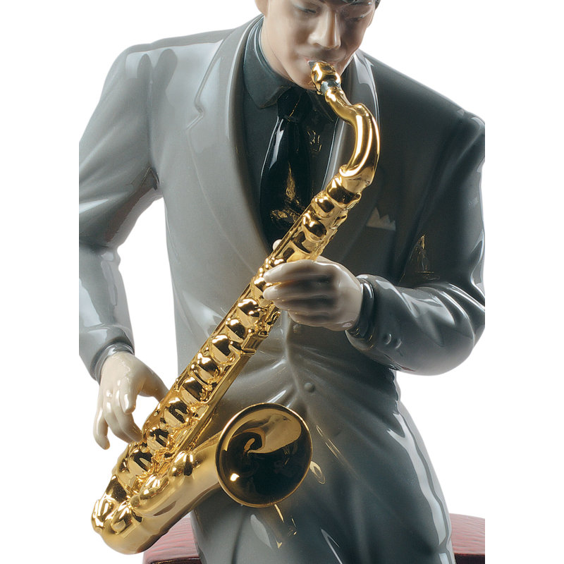 Figurine Jazz Saxophonist