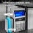VEVOR 130 lb. Daily Production Cube Clear Ice Freestanding Ice Maker
