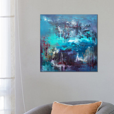 Sapphire Lagoon by Paresh Nrshinga - Gallery-Wrapped Canvas Giclée on Canvas